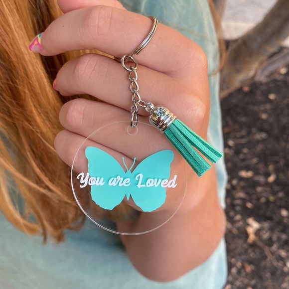 You are Loved Acrylic Keychain - Picture 12 of 16